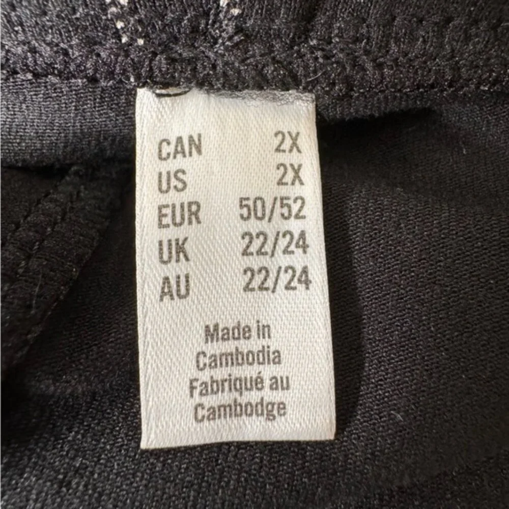 Pennington’s Fashion Plaid-Printed Leggings - In Every Story Size 2x - Picture 12 of 12